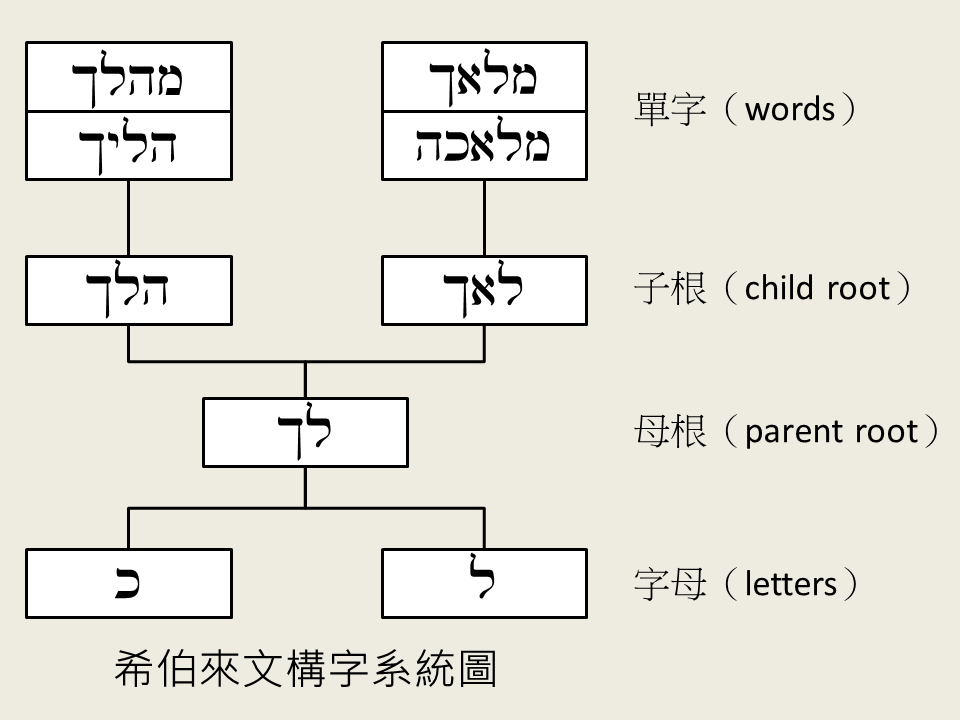 認識希伯來文字根系統