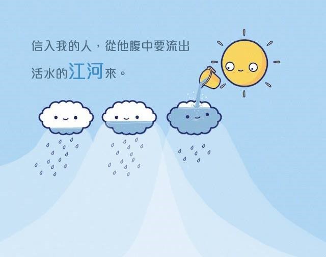 【水深LINE精選】主是活糧，是活水的江河