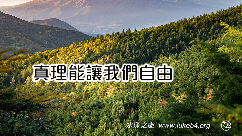 真理能讓我們自由