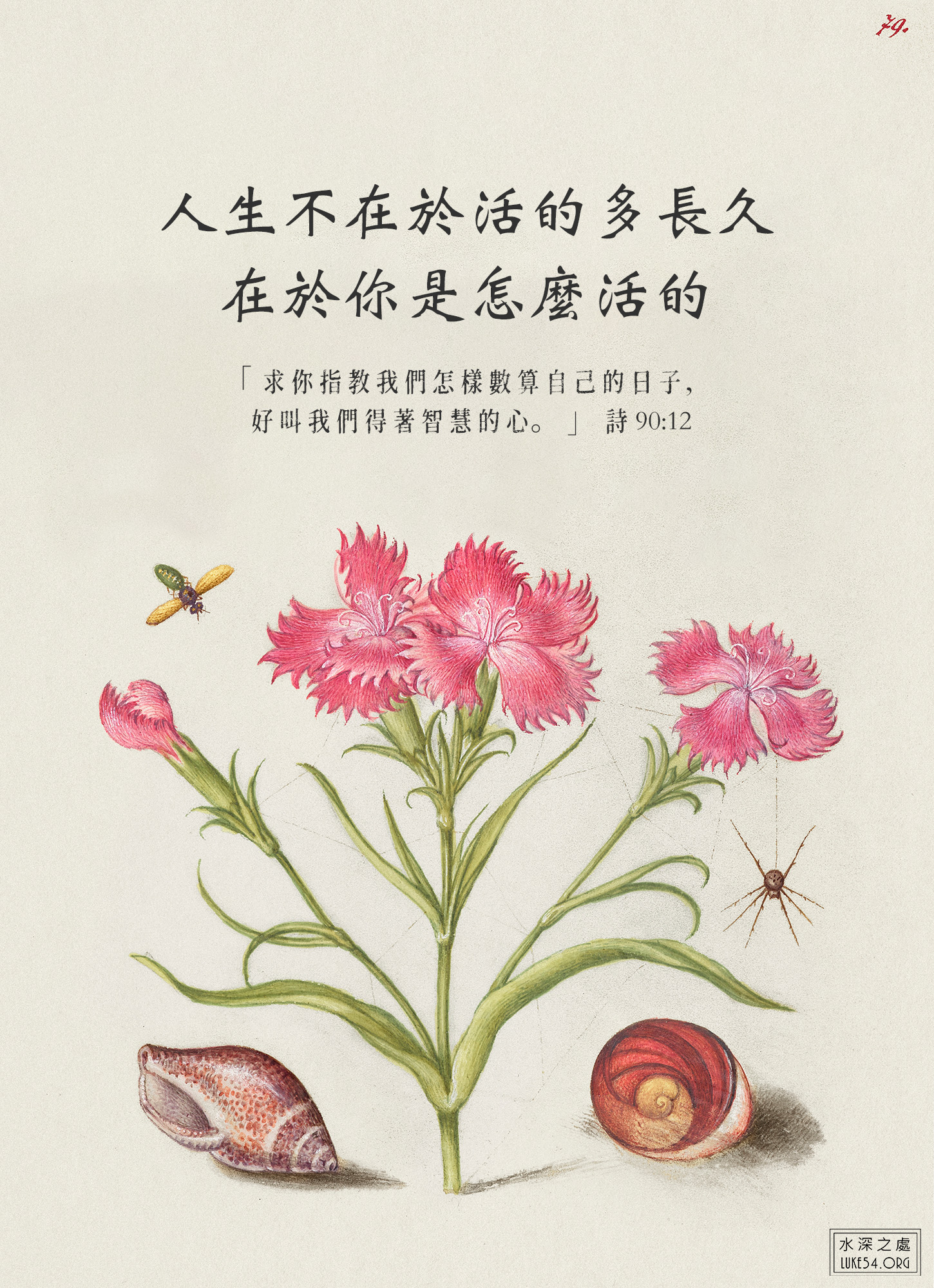 人生之所以有價值,在於如何度過每一天。