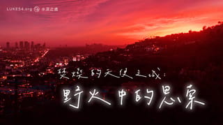 焚燒的天使之城 - 野火中的思索