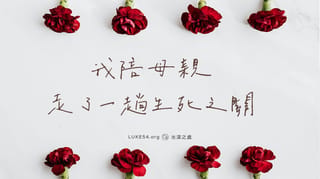 我陪母親走了一趟生死之關