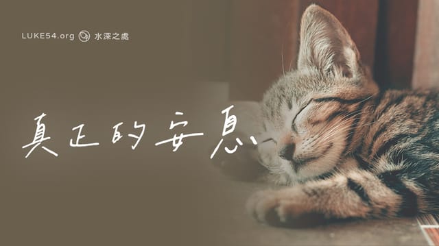 真正的安息