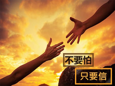 不要怕，只要信