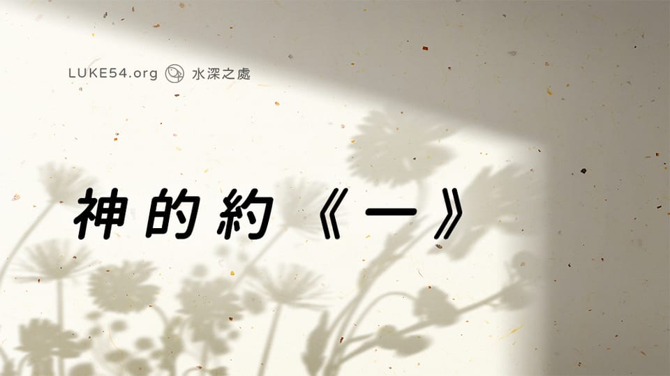 神的約《一》