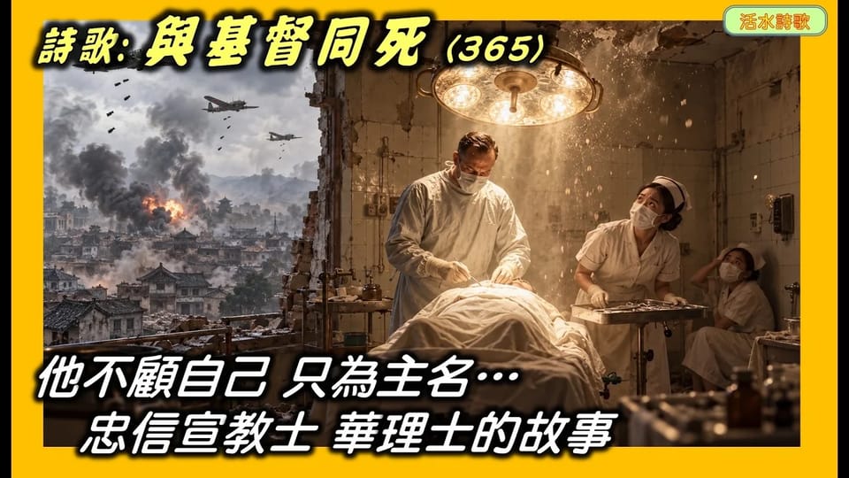 宣信詩選-18：與基督同死365宣信18... 他不顧自己只為主名，忠信宣教士華理士的故事