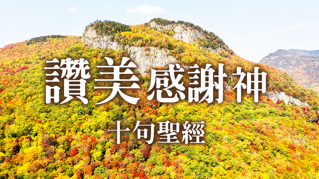 讚美感謝神的十句聖經