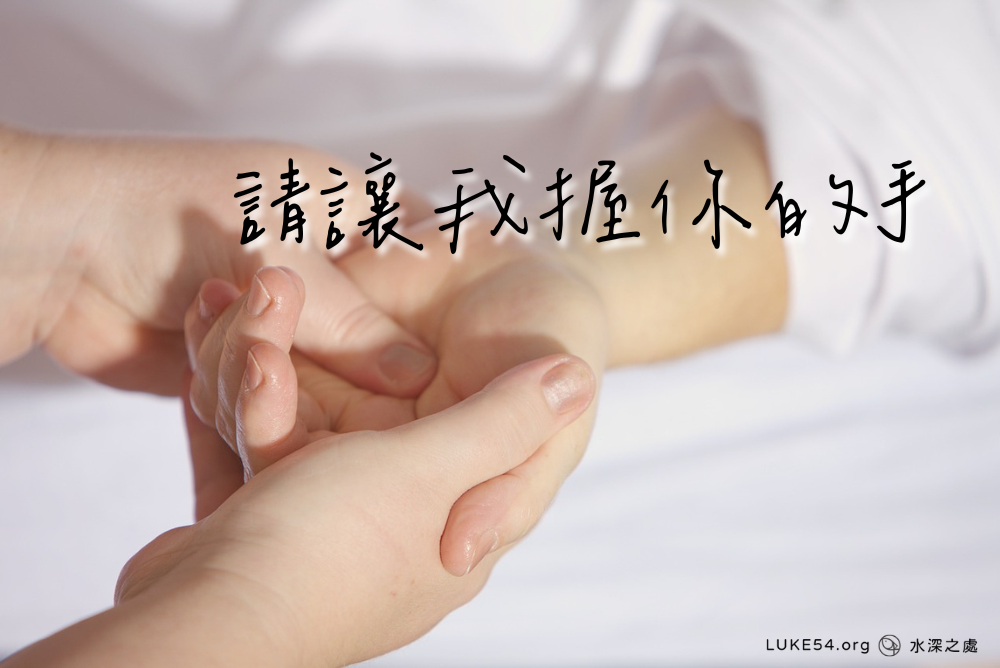 請讓我握你的手