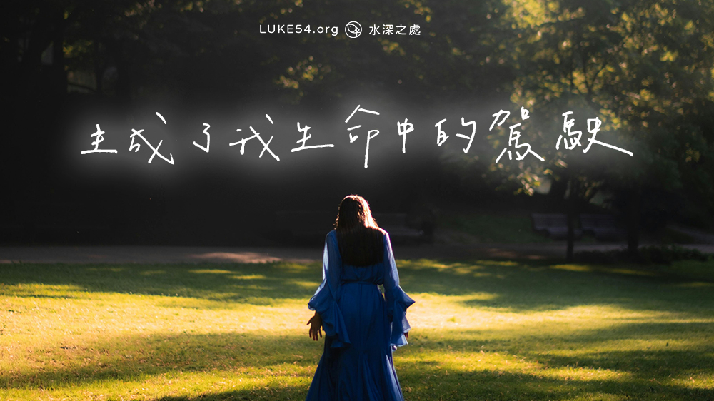 謝謝主成了我生命中的駕駛