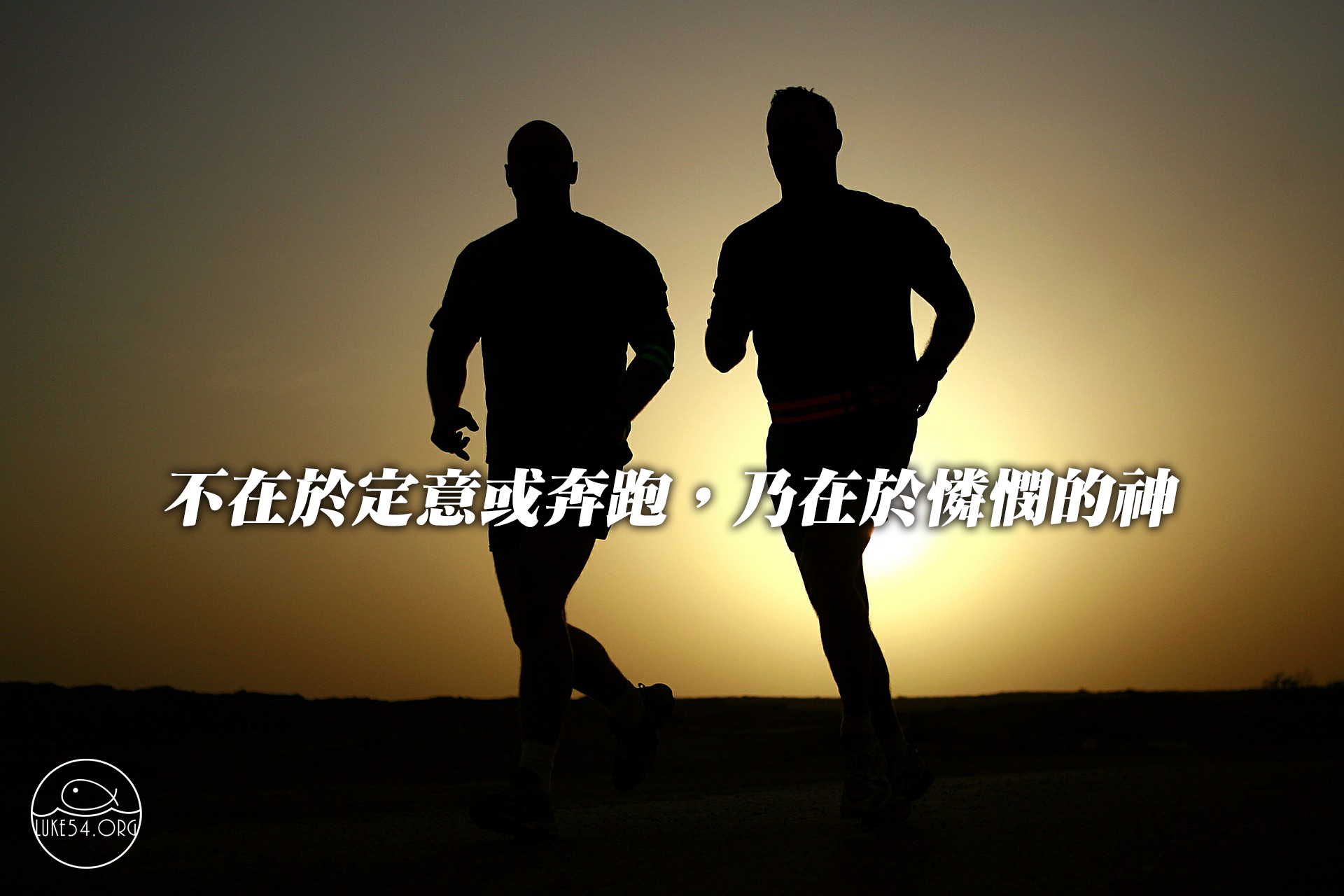 不在於定意或奔跑,乃在於憐憫