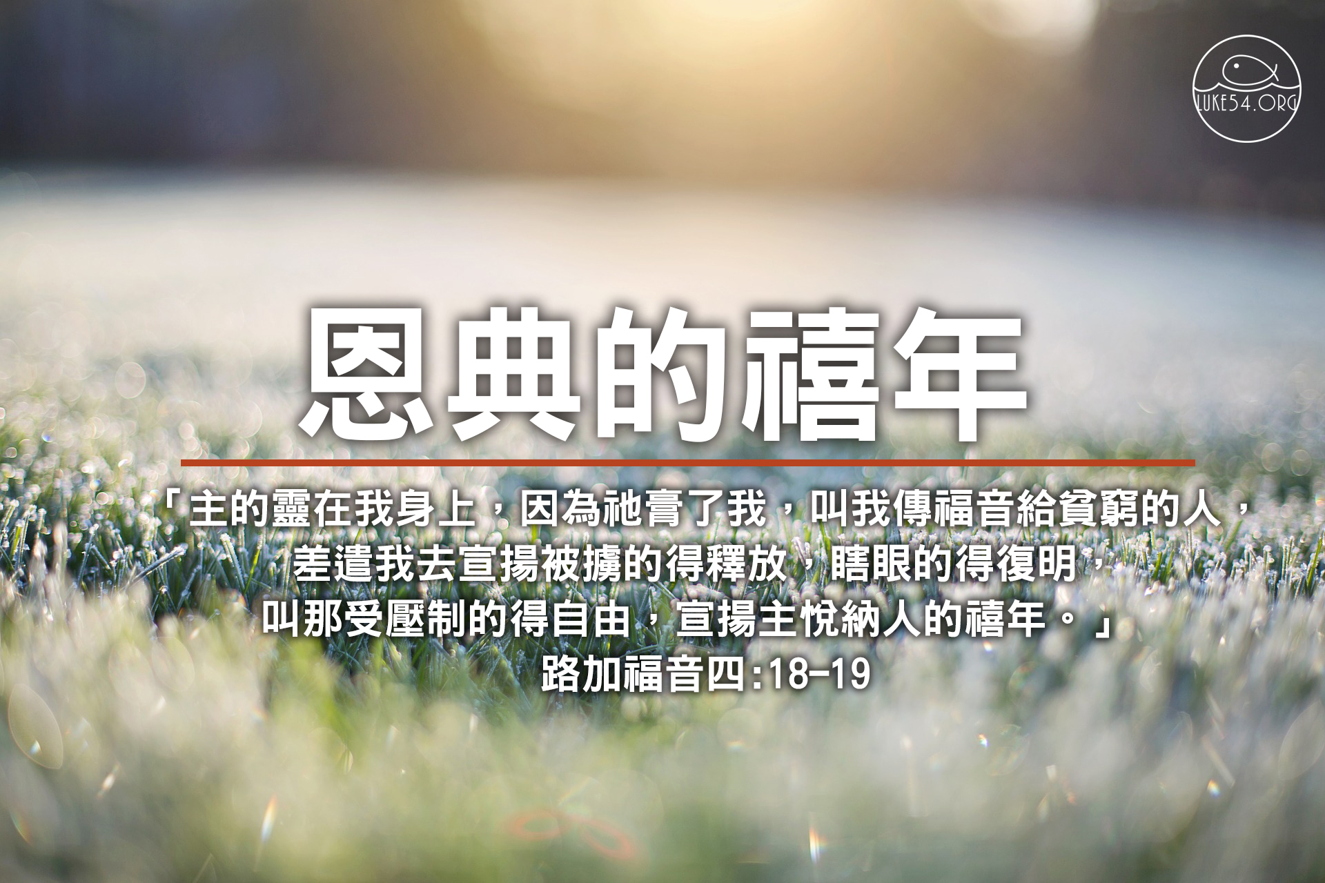 恩典的禧年